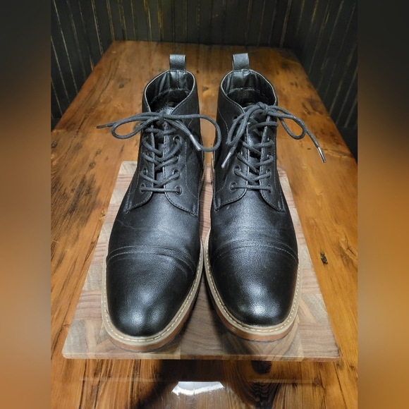 Black Perry Ellis formal dress Shoes size 10.5 - Picture 5 of 5